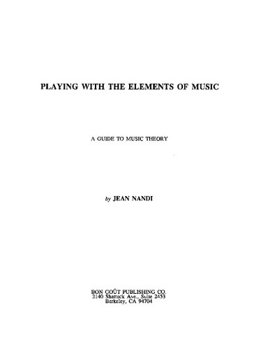 ﻿بازی با عناصر موسیقی