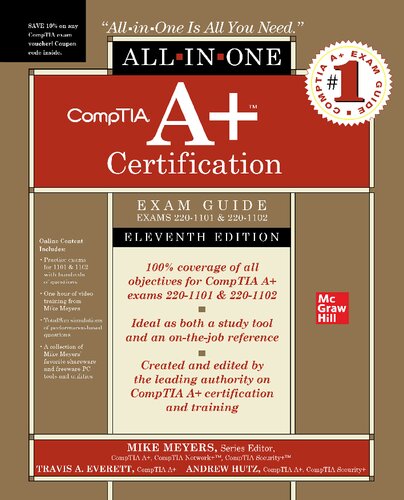 ﻿راهنمای آزمون CompTIA A+ Certification All-in-One Exam، ویرایش یازدهم (Exams 220-1101 & 220-1102)