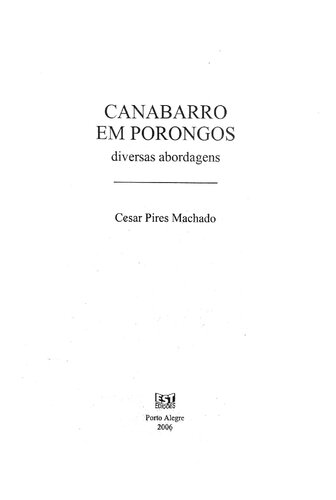 ﻿Canabarro در Porongos - چندین رویکرد
