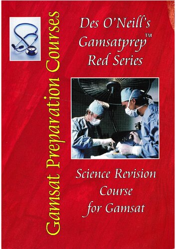 ﻿بخش 3 آمادگی دس اونیل GAMSAT: دوره بازبینی علوم