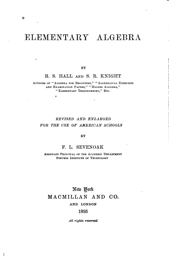 ﻿جبر ابتدایی