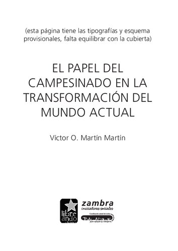 ﻿نقش دهقانان در دگرگونی دنیای امروز