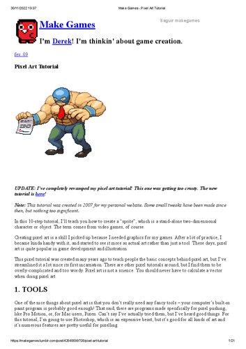 ﻿بازی‌ها Pixel Art را بسازید