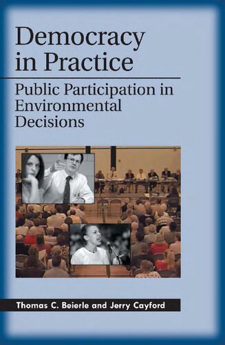 ﻿دموکراسی در عمل: مشارکت عمومی در تصمیم گیری های زیست محیطی