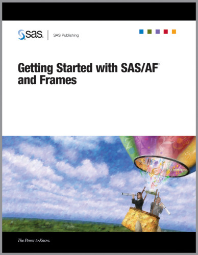 شروع کار با SAS / AF (R) و فریم