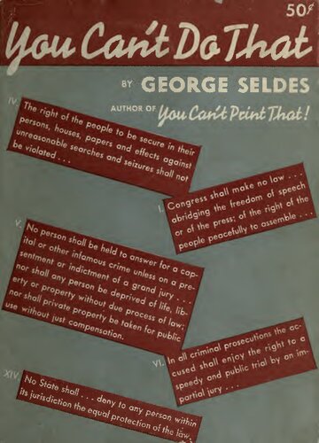 ﻿شما نمی توانید آن را انجام دهید: بررسی نیروهایی که به نام میهن پرستی تلاش می کنند تا منشور حقوق را بیابان کنند.