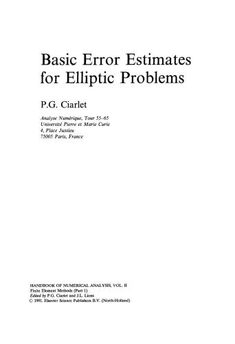 راهنمای تجزیه و تحلیل عددی. روش های المان محدود (قسمت 1)