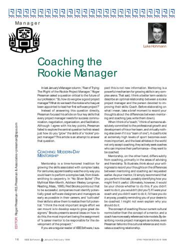 ﻿نرم افزار IEEE (ژانویه/فوریه 1999)