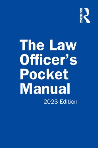 ﻿کتابچه راهنمای جیبی The Law Officer’s Pocket Manual، نسخه 2023
