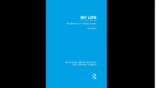 ﻿زندگی من: خاطرات یک برنده جایزه نوبل