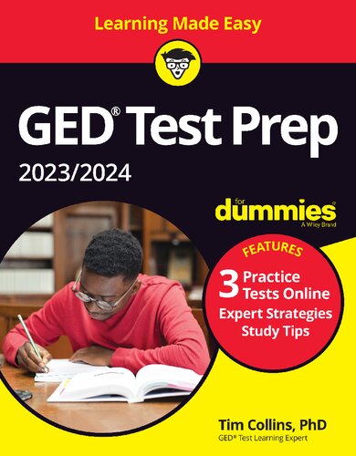 ﻿GED ® Test Prep 2023/2024 For Dummies