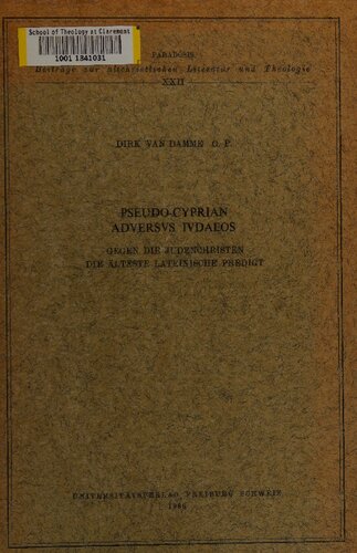 ﻿Adversus Iudaeos = Adversus Judaeos