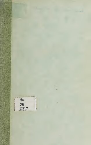 ﻿مقدمه ای بر ایده های آماری برای دانشمندان علوم اجتماعی