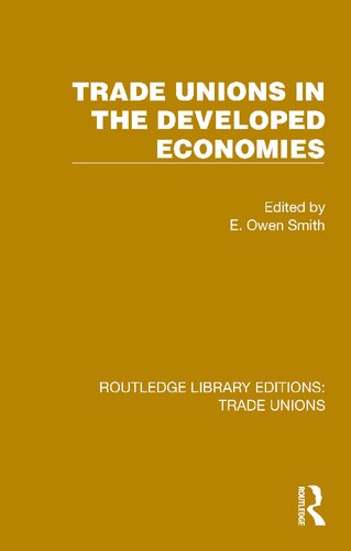 ﻿اتحادیه های کارگری در اقتصادهای توسعه یافته