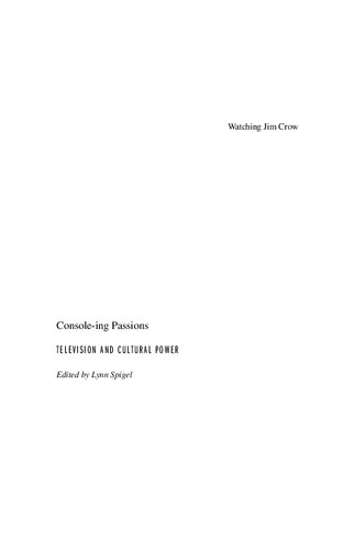 ﻿تماشای جیم کرو: مبارزات بر سر تلویزیون می سی سی پی، 1955-1969