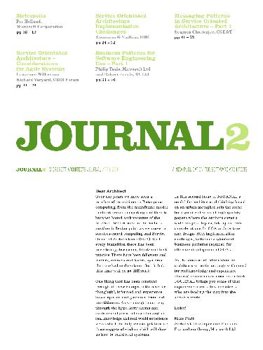 مجله معماران مایکروسافت: مجله 2 (آوریل ، 2004)