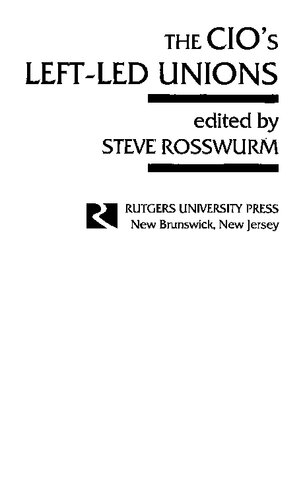 ﻿اتحادیه های سمت چپ CIO