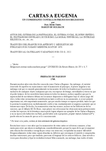 ﻿نامه هایی به یوجنیا