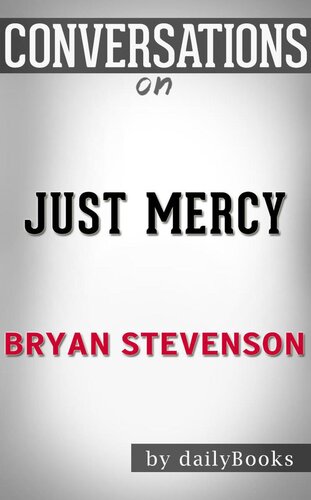﻿Just Mercy--A Story of Justice and Redemption توسط برایان استیونسون | شروع کننده مکالمه