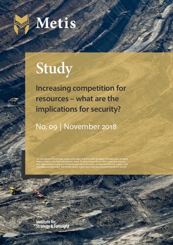 ﻿افزایش رقابت برای منابع - پیامدهای آن برای امنیت چیست؟