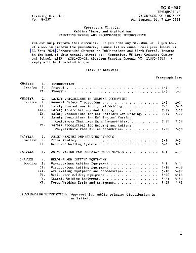 بخشنامه اپراتور. نظریه جوش و کاربرد. گزارش خطاها و بهبودهای پیشنهادی
