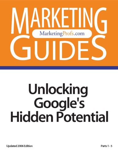 ﻿باز کردن پتانسیل پنهان گوگل - راهنمای بازاریابی