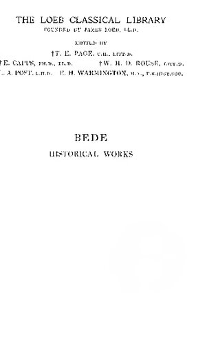 ﻿Opera historica / آثار تاریخی، جلد. I: تاریخ کلیسایی (I-III)