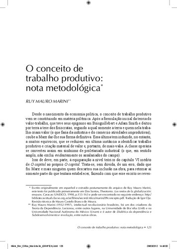 ﻿مفهوم کار مولد: یادداشت روش شناختی