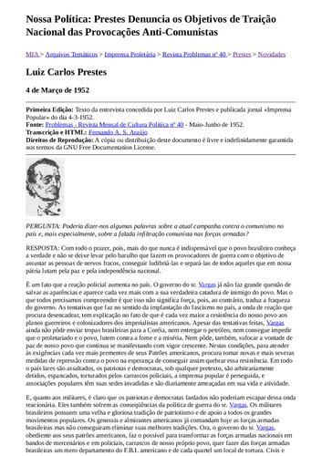 ﻿سیاست ما: پرستس اهداف خیانت ملی تحریکات ضد کمونیستی را محکوم می کند