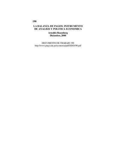 ﻿تراز پرداخت ها: ابزار تحلیل و سیاست اقتصادی