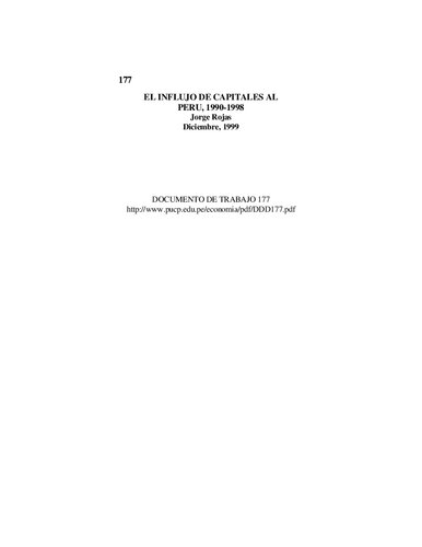 ﻿هجوم سرمایه به پرو، 1990-1998