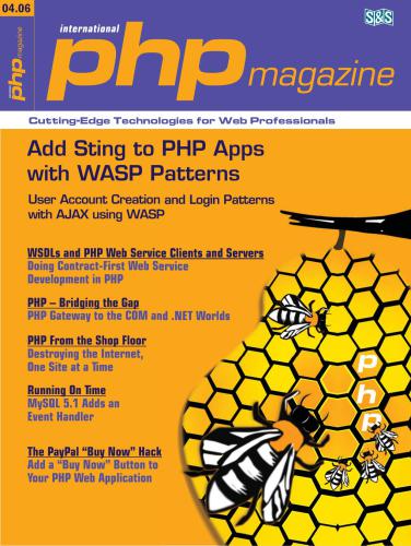 پی اچ پی مجله (آوریل 2006)