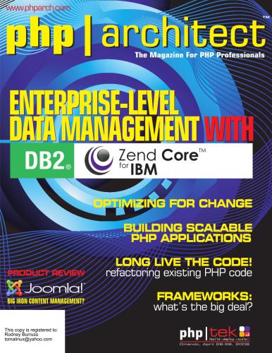 ﻿php|architect (جلد 5، شماره 3. مارس 2006)
