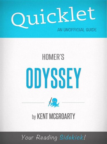 ﻿خلاصه کتاب Quicklet on Homer's Odyssey: Cliffsnotes-like