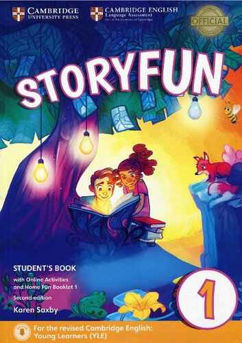 ﻿Storyfun for Starters سطح 1 کتاب دانش آموزی با فعالیت های آنلاین و جزوه سرگرمی خانگی 1