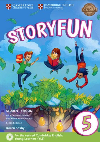 ﻿کتاب Storyfun سطح 5 دانش آموزی با فعالیت های آنلاین و جزوه سرگرمی خانگی 5