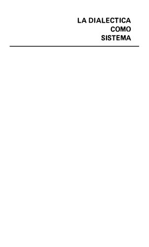 ﻿دیالکتیک به عنوان یک سیستم
