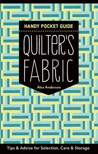 ﻿راهنمای جیبی دستی پارچه کویلتر: نکات