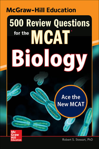 ﻿McGraw-Hill Education 500 سوالات مروری برای MCAT