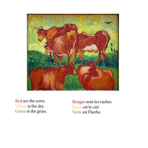 ﻿رنگین کمان وینسنت رنگین کمان / وینسنت: رنگ های فرانسوی و انگلیسی را با ون گوگ یاد بگیرید