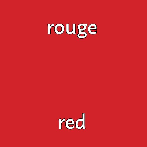 ﻿Oui Love Colors: یک کتاب دو زبانه انگلیسی/فرانسوی