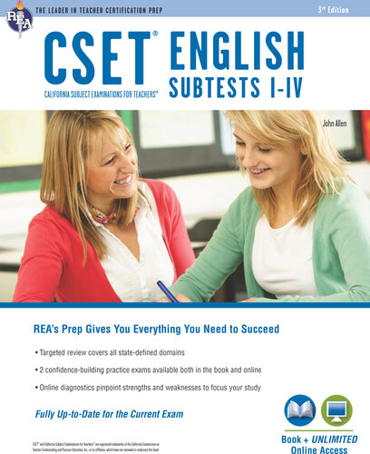 ﻿کتاب آنلاین CSET English Subtests I-IV