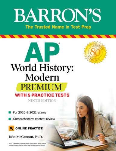 ﻿AP World History: Modern Premium: با 5 تست تمرینی