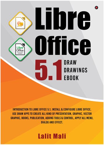 ﻿کتاب الکترونیکی Libre office 5.1 Draw drawings