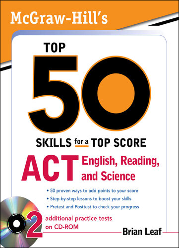 ﻿50 مهارت برتر McGraw-Hill برای کسب امتیاز برتر: ACT English، Reading و Science
