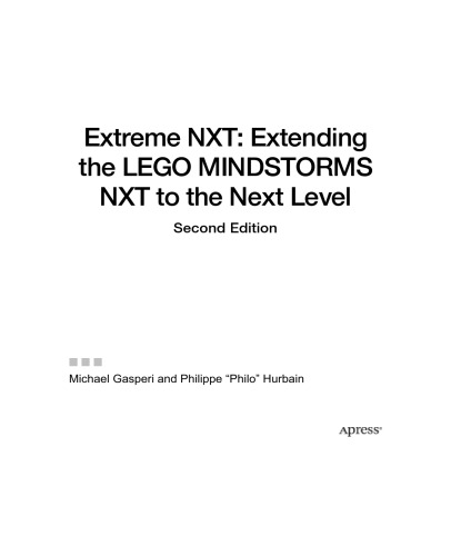 ﻿Extreme NXT: گسترش LEGO MINDSTORMS NXT به سطح بعدی