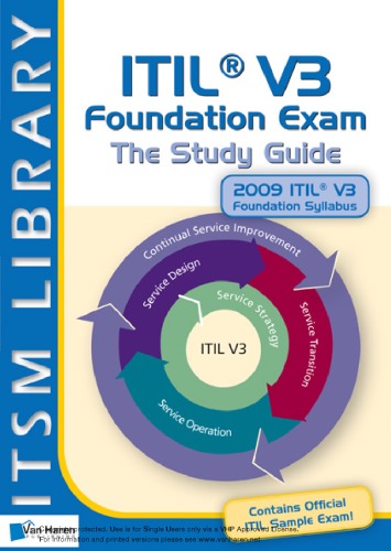 ﻿ITIL V3 Foundation Exam راهنمای مطالعه