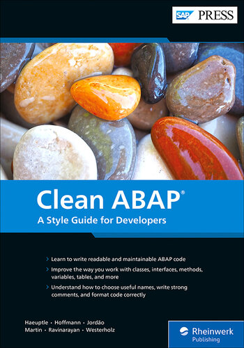 ﻿Clean ABAP: یک راهنمای سبک برای توسعه دهندگان