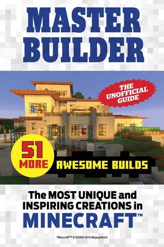 ﻿Master Builder 51 ساخت عالی بیشتر: منحصر به فردترین و الهام بخش ترین خلاقیت ها در Minecraft®TM