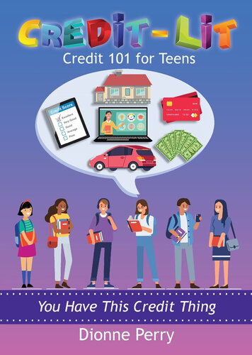 ﻿Credit-Lit Credit 101 for Teens